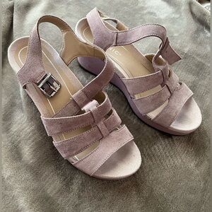 Vionic Purple Platform Sandals